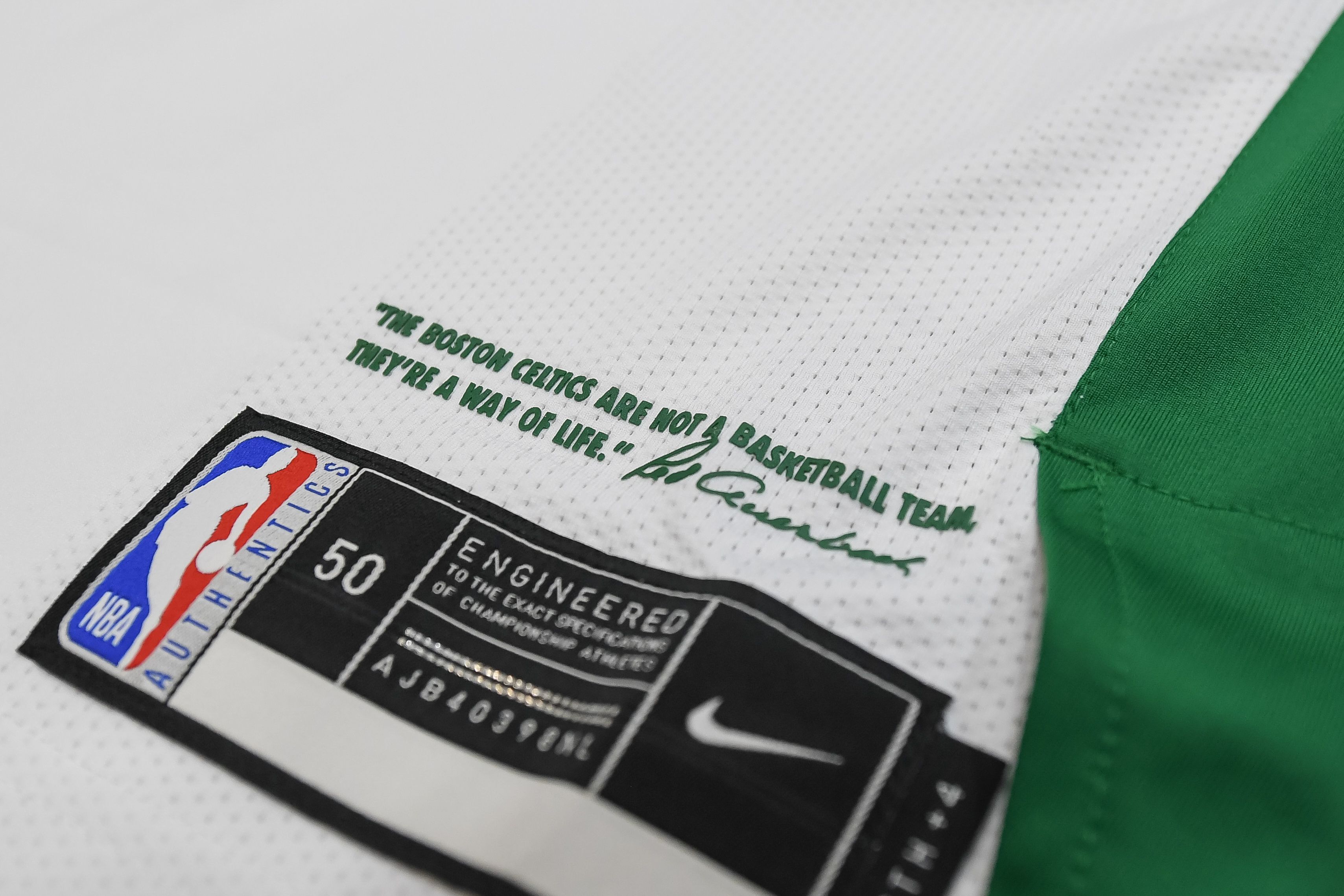 Boston Celtics Unveil 'Banner' Uniforms As New City Edition Jerseys 