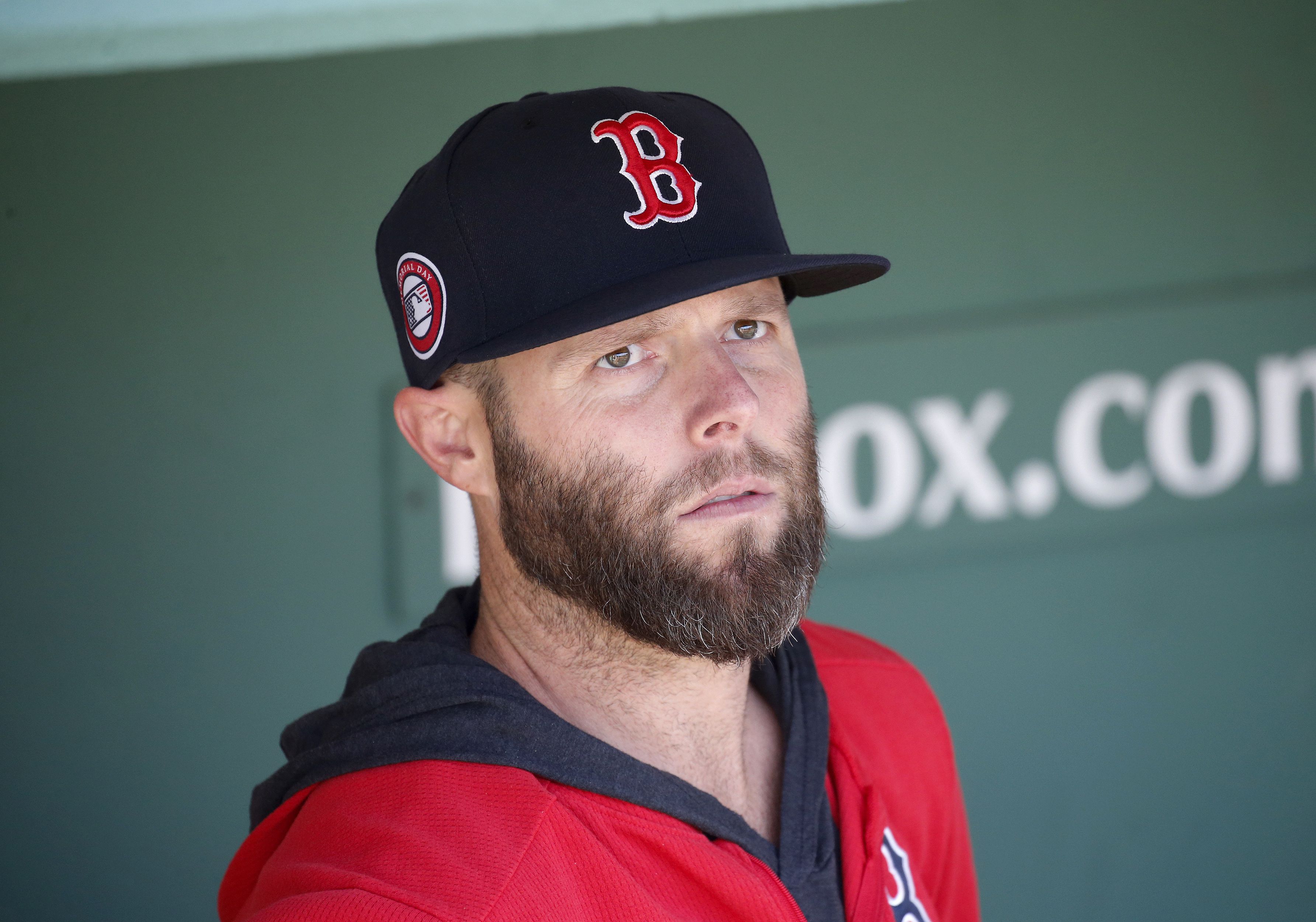 Dustin Pedroia appears to sustain injury in second base collision - NBC  Sports