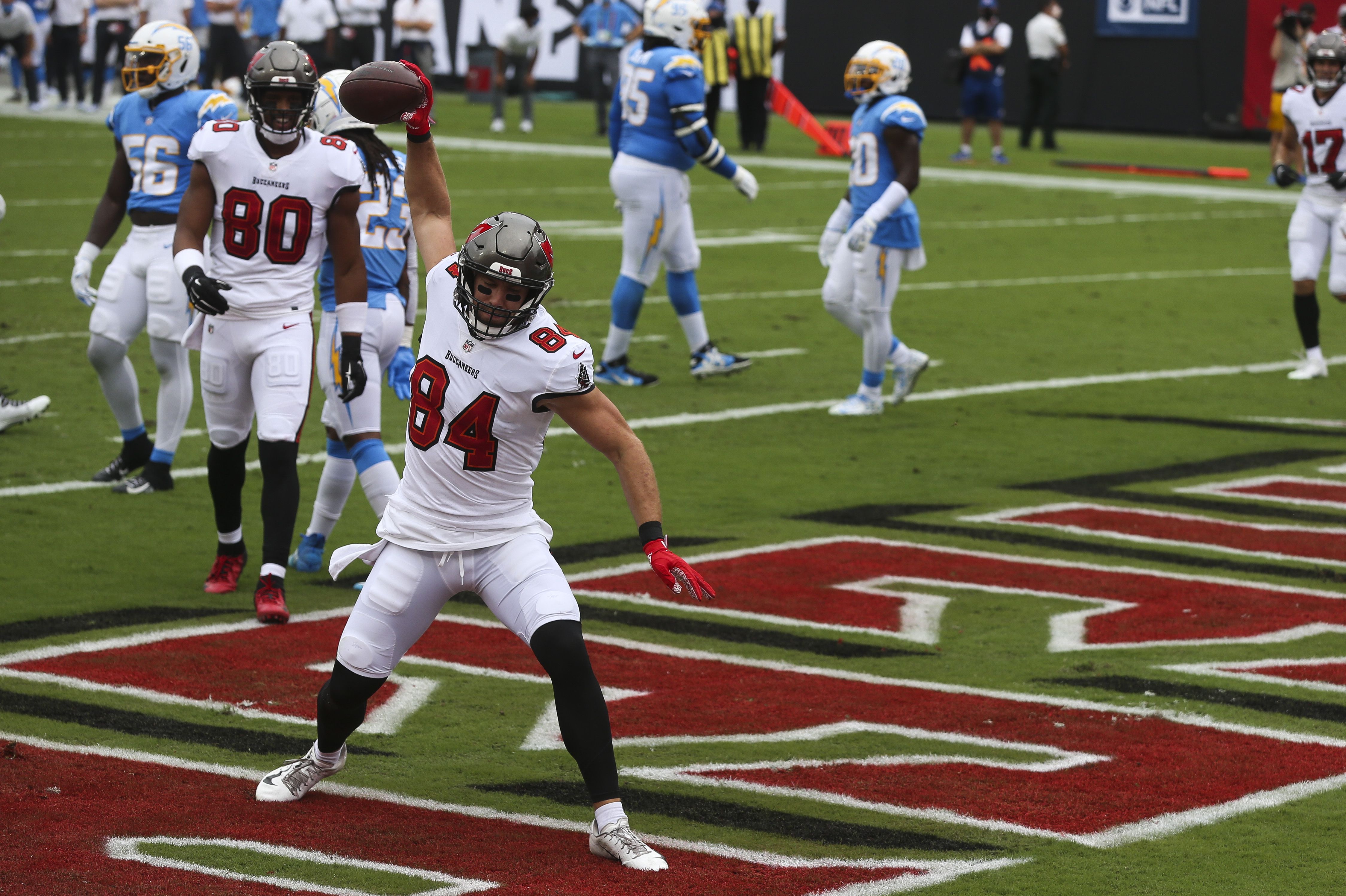 August 19, 2017 - Tampa Bay Buccaneers tight end Cameron Brate (84